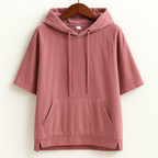 Women's Short-Sleeve Hoodie