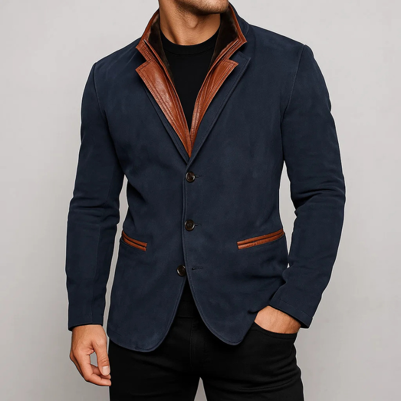 Men's Suede Jacket - Bradford Style