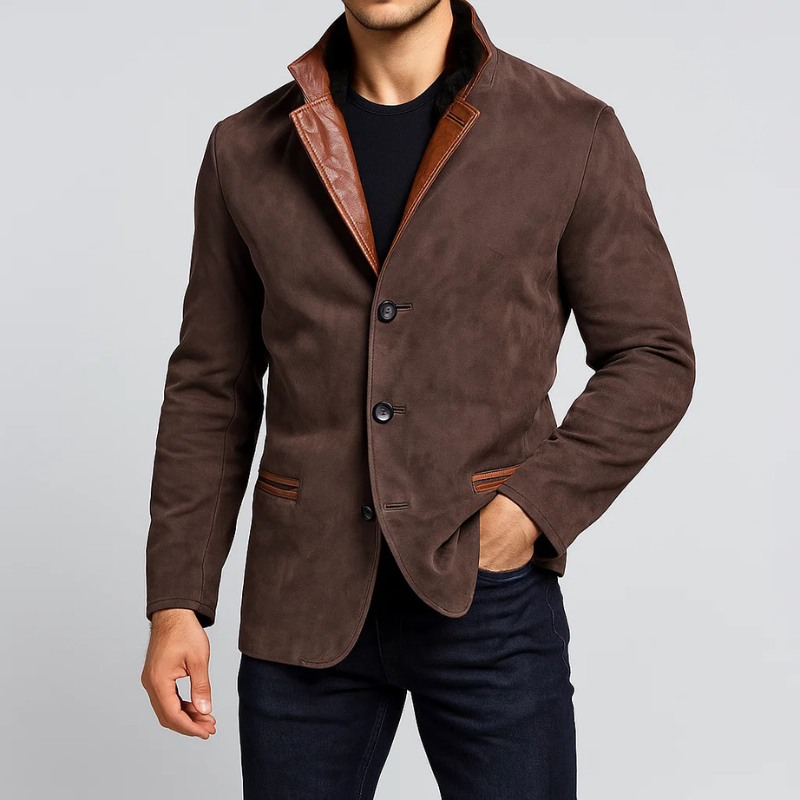 Men's Suede Jacket - Bradford Style