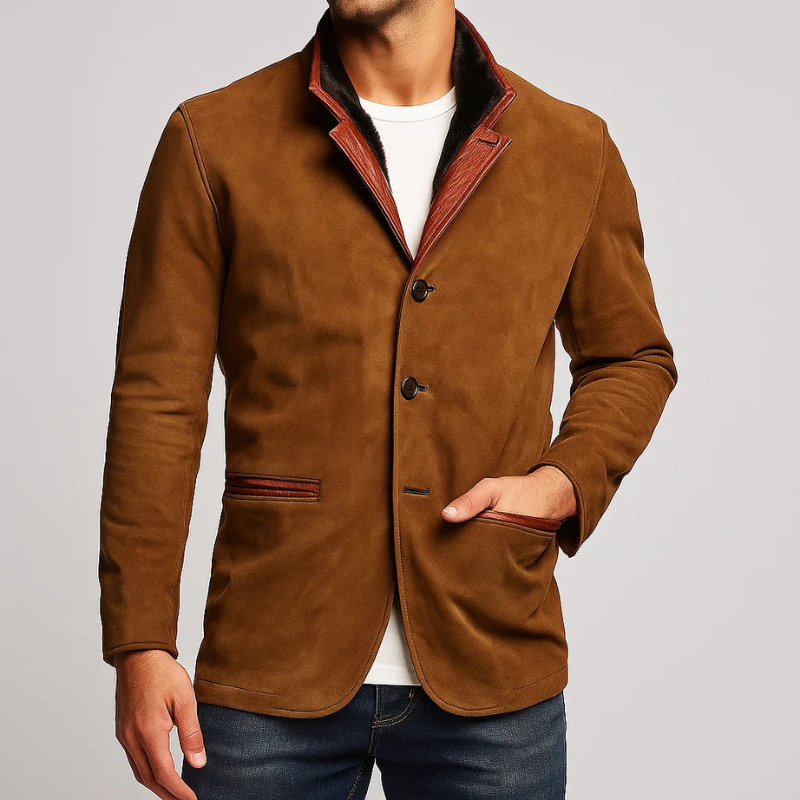 Men's Suede Jacket - Bradford Style