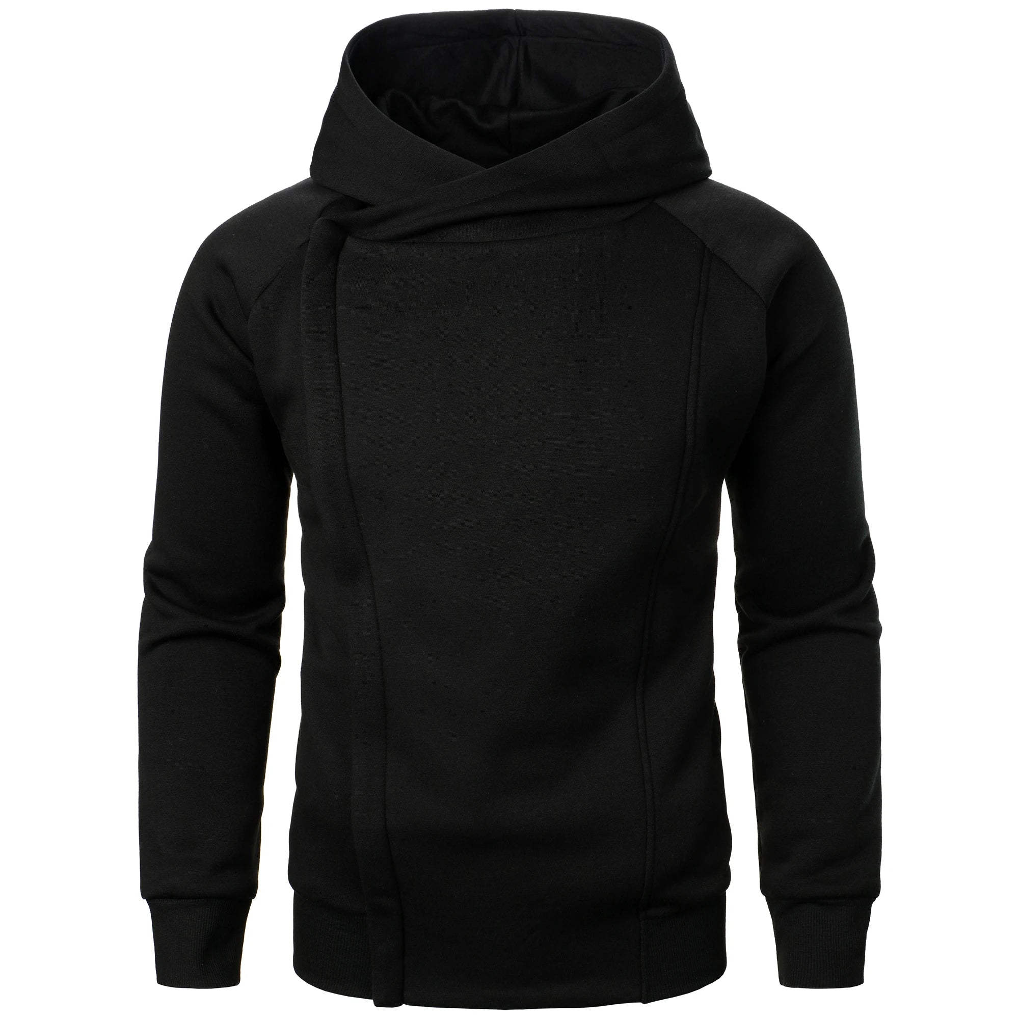 Men's Crossover Zip Hoodie-Outfit2Go
