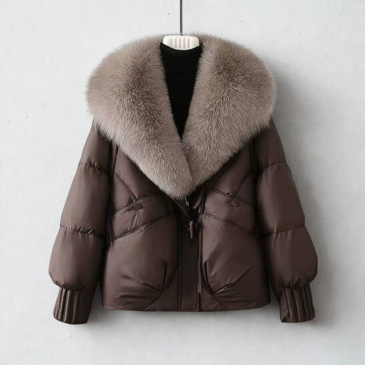 Women's Luxurious Fur Jacket-Outfit2Go