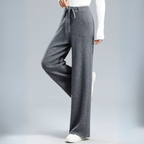 Women's Mélange Knit Lounge Pants for Comfort and Style-Outfit2Go