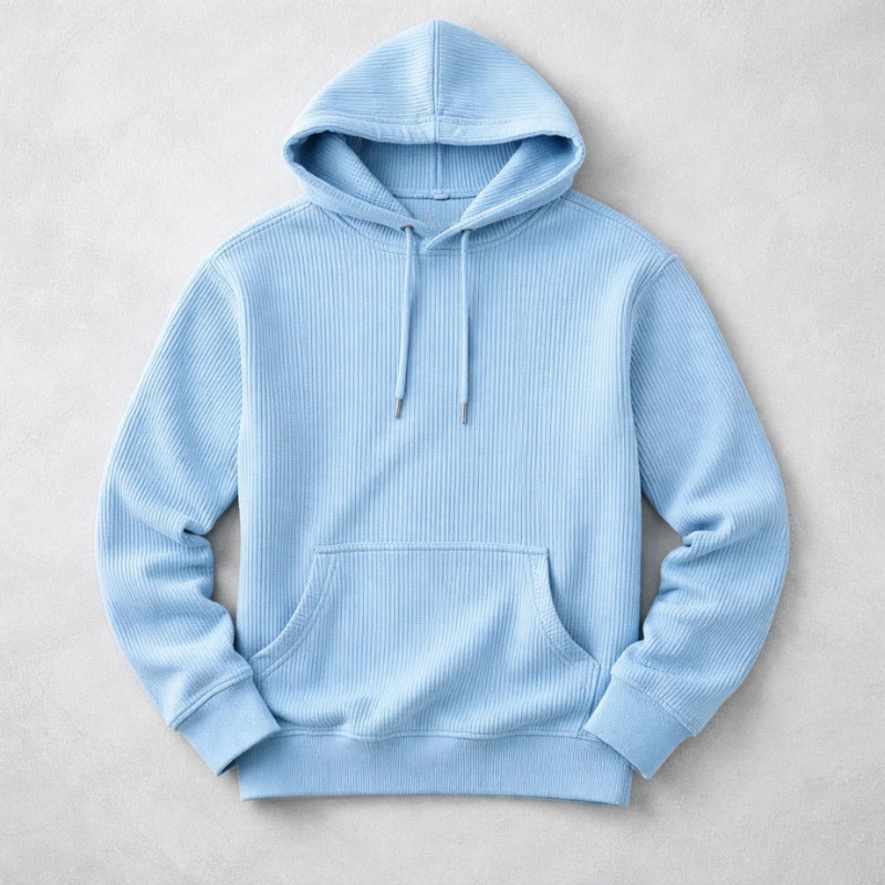 Men's Corduroy Hoodie - Stylish and Comfortable