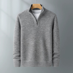 Men's Quarter-Zip Sweater - Stylish and Comfortable Knit Top