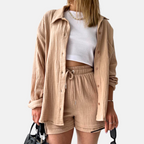 Women's Isla Lounge Set - Comfortable and Stylish Homewear-Outfit2Go