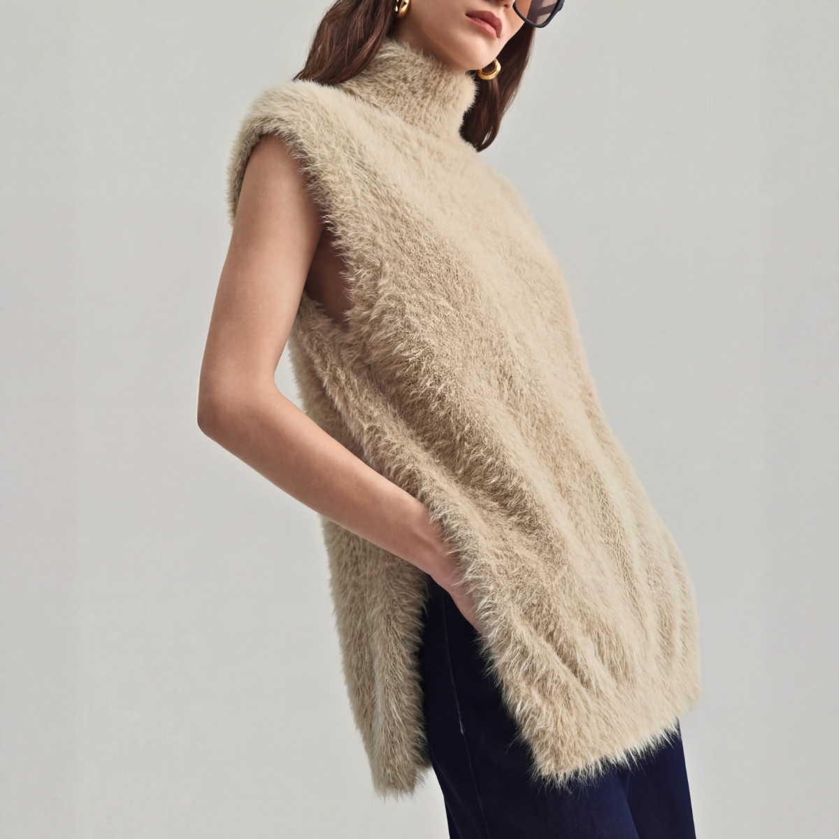 Women's Knit Vest - Stylish and Comfortable-Outfit2Go