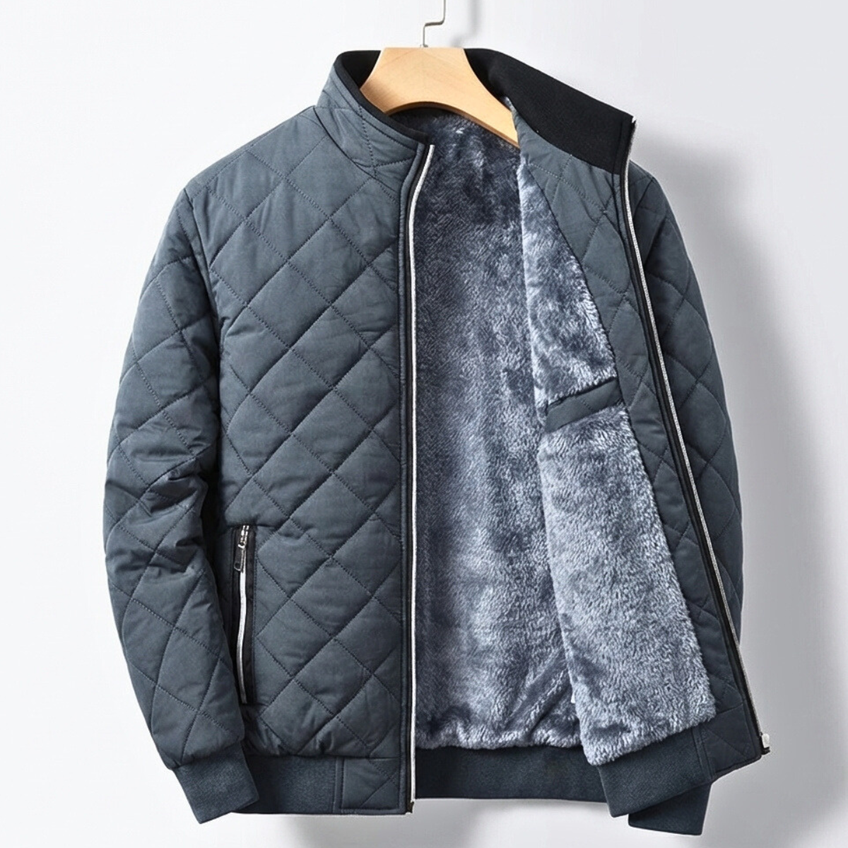 Men's Quilted Jacket – Stylish Warmth and Comfort.-Outfit2Go