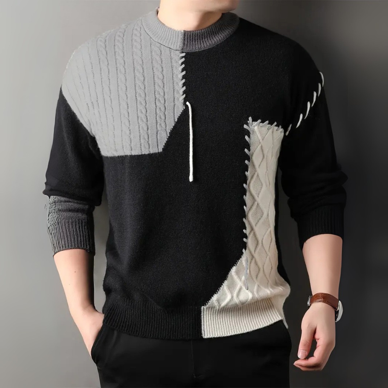 Men's Premium Knitted Sweater - Stylish & Comfortable