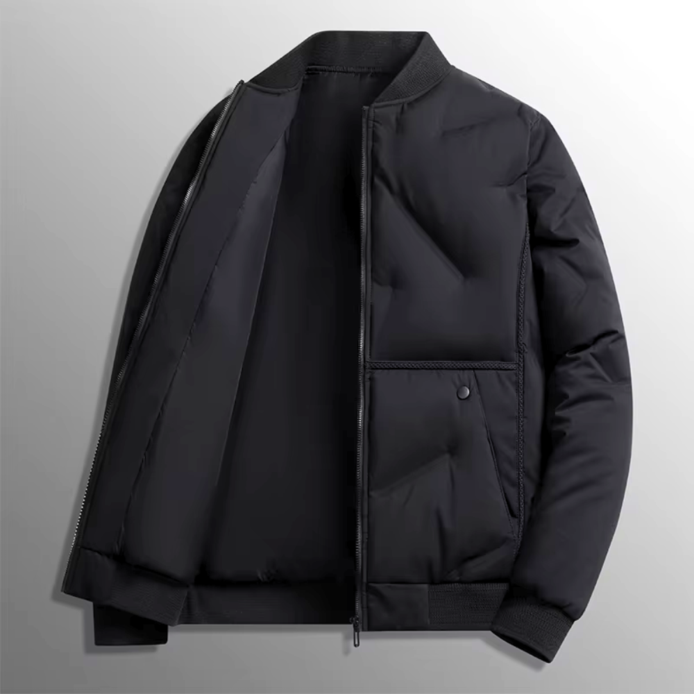 Men's Collared Jacket – Stylish and Versatile Outerwear.-Outfit2Go