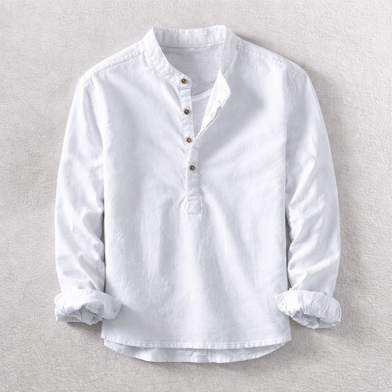 Men's Henley Shirt - Stylish and Comfortable