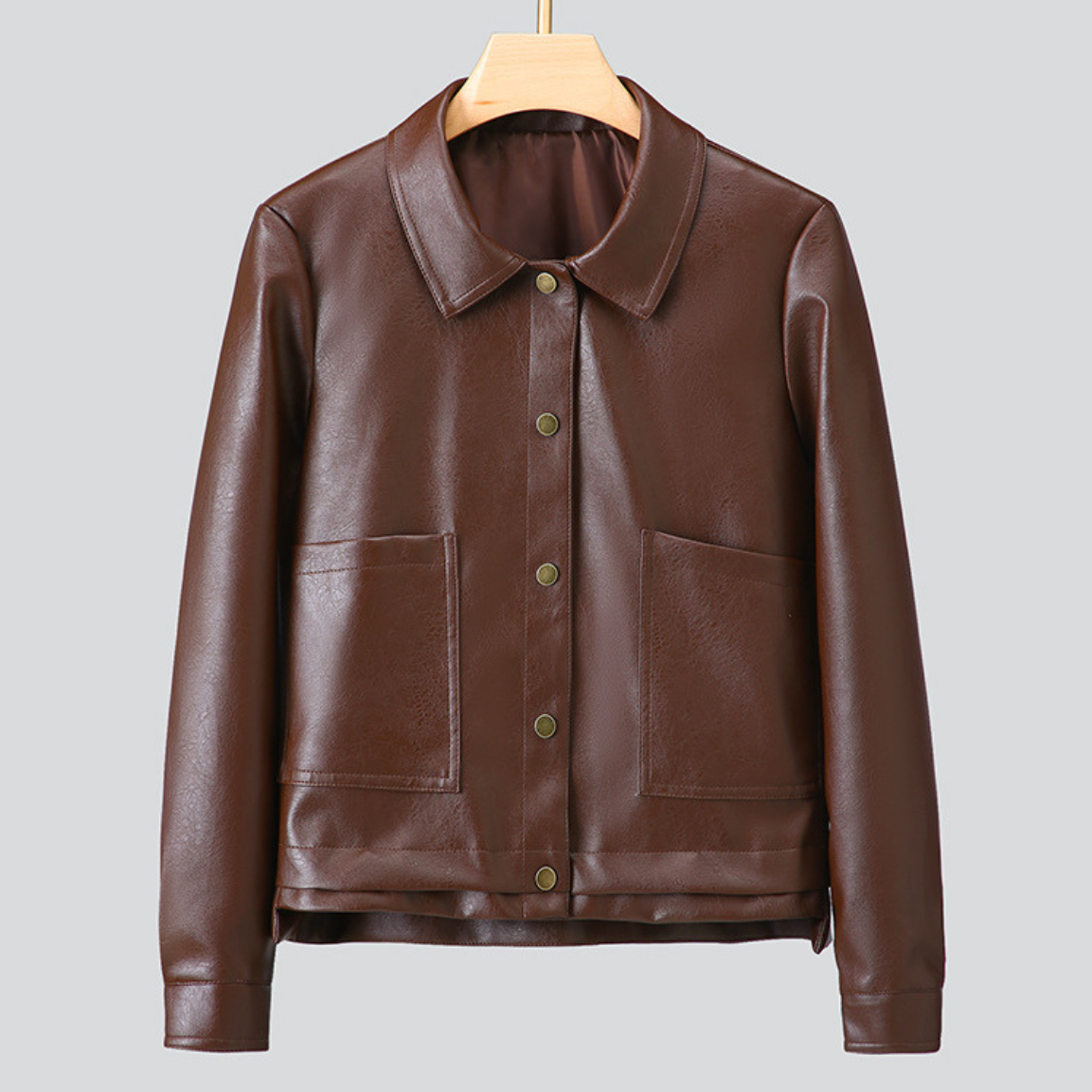 Women's Stylish Leather Jacket-Outfit2Go