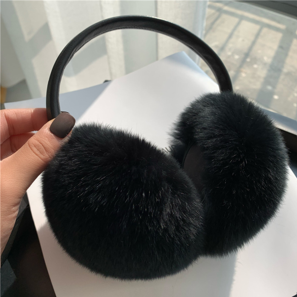 Cozy Faux Fur Earmuffs for Winter Warmth-Outfit2Go