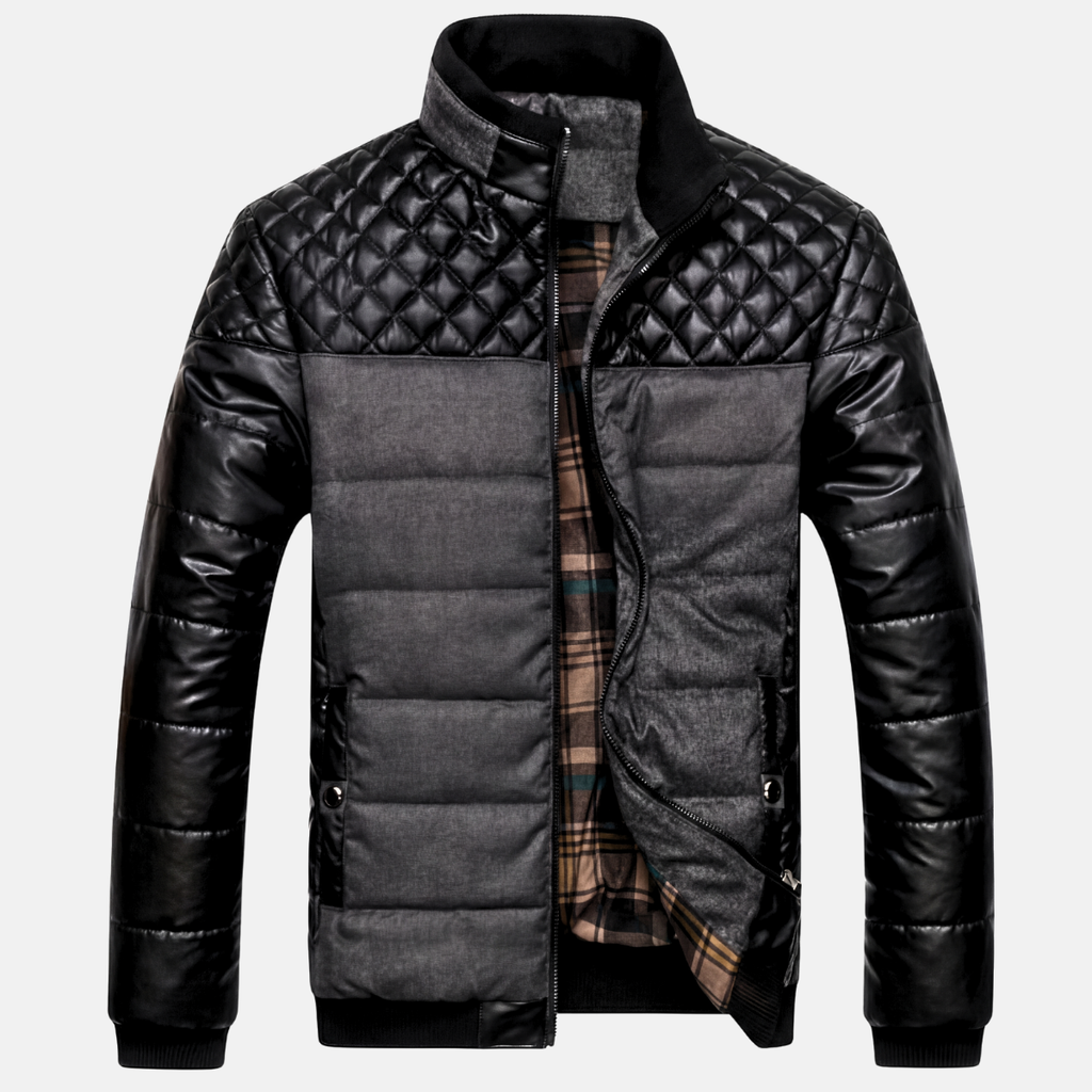 Men's Puffer Jacket – Ultimate Warmth and Comfort.-Outfit2Go