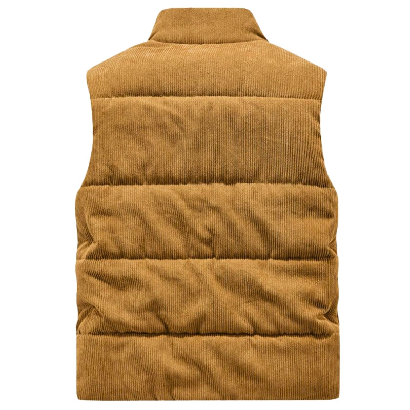 Men's Sherpa Corduroy Vest-Outfit2Go