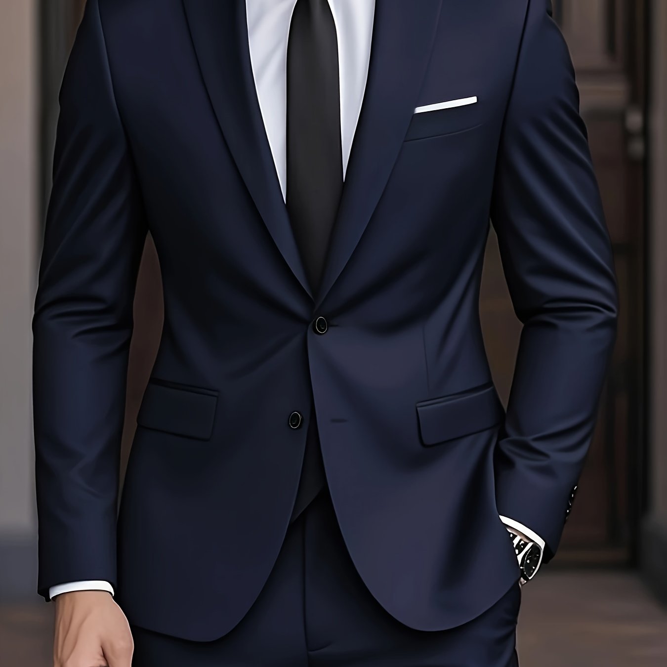 Men's Tailored Suit Set-Outfit2Go