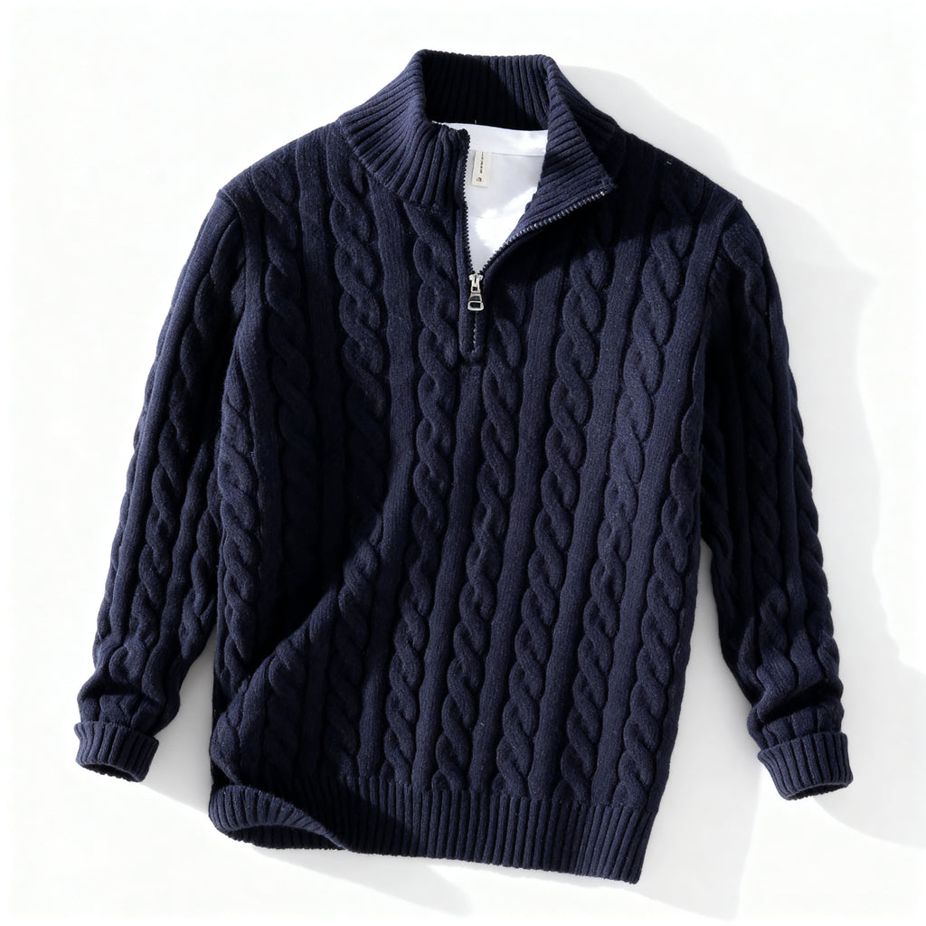 Men's Zip Sweater Casual Lightweight Design-Outfit2Go