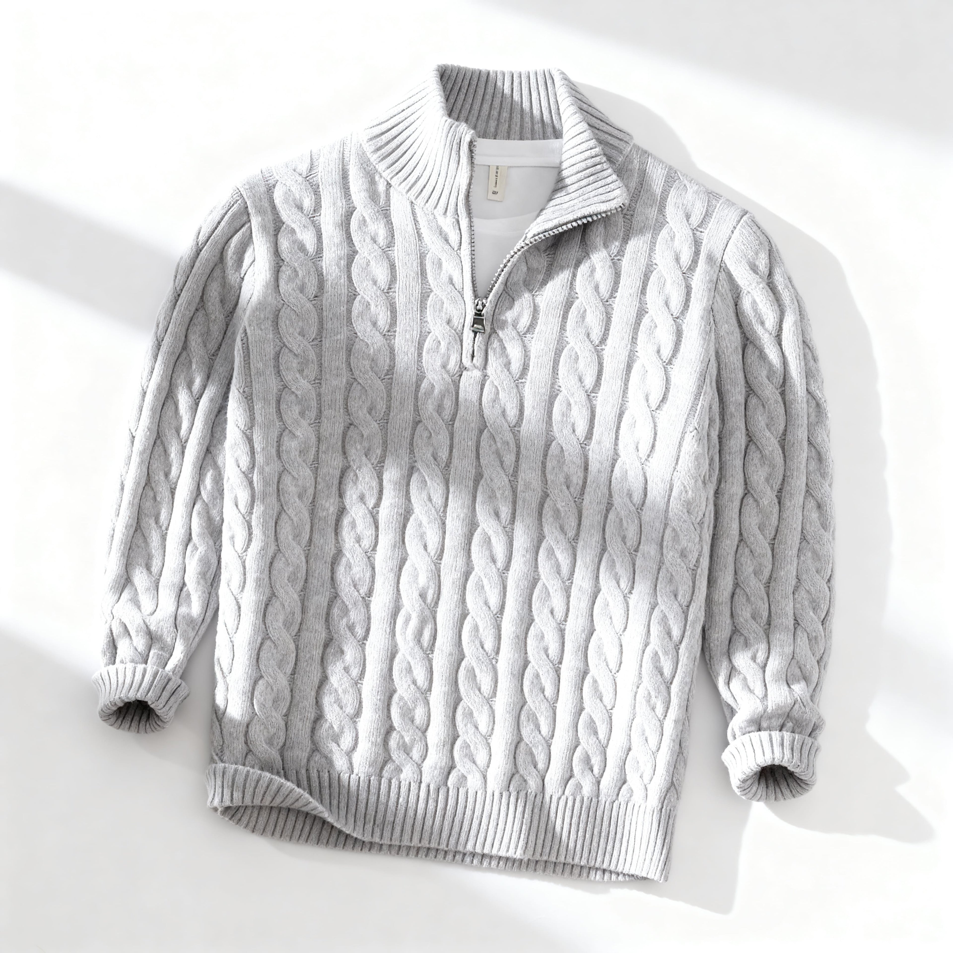 Men's Zip Sweater Casual Lightweight Design-Outfit2Go