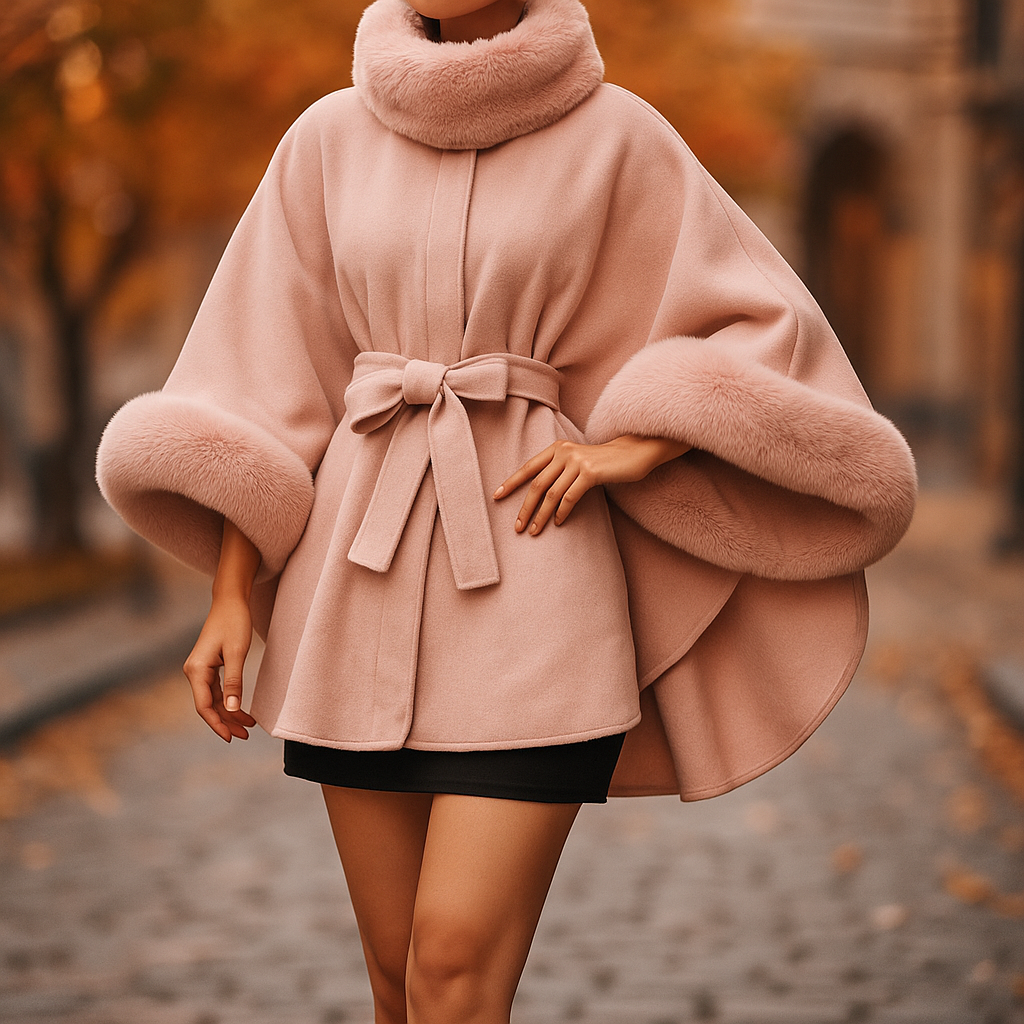 Belrose Cozy Plush Shawl for Warmth and Style - OUTFIT2GO