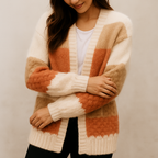 Annelise Women's Cozy Knitted Cardigan for Layering in All Seasons - OUTFIT2GO