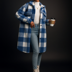 Women's Cozy Fleece Overcoat-Outfit2Go