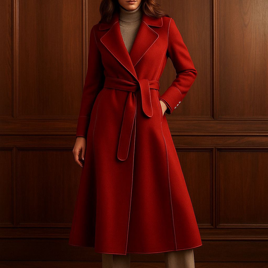 Lea Cashmere Overcoat for Women - Luxurious Softness & Timeless Style - OUTFIT2GO
