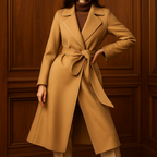 Lea Cashmere Overcoat for Women - Luxurious Softness & Timeless Style - OUTFIT2GO