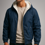 Men's Fleece-Lined Hooded Jacket-Outfit2Go