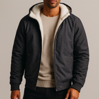 Men's Fleece-Lined Hooded Jacket-Outfit2Go
