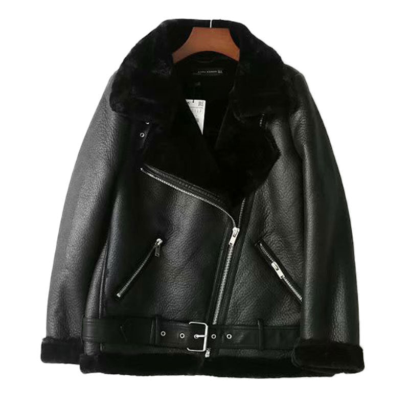 Women's Winter Lambskin Coat-Outfit2Go