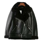 Women's Winter Lambskin Coat-Outfit2Go