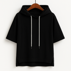 Women's Short Sleeve Hoodie