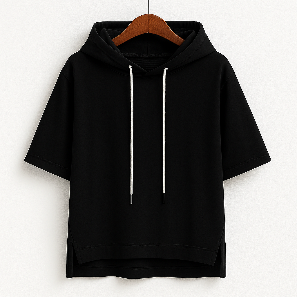 Women's Short Sleeve Hoodie