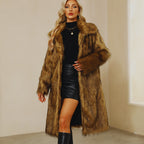 Serafina Vegan Fur Coat for Women - Stylish, Eco-Friendly Outerwear for Cold Weather - OUTFIT2GO