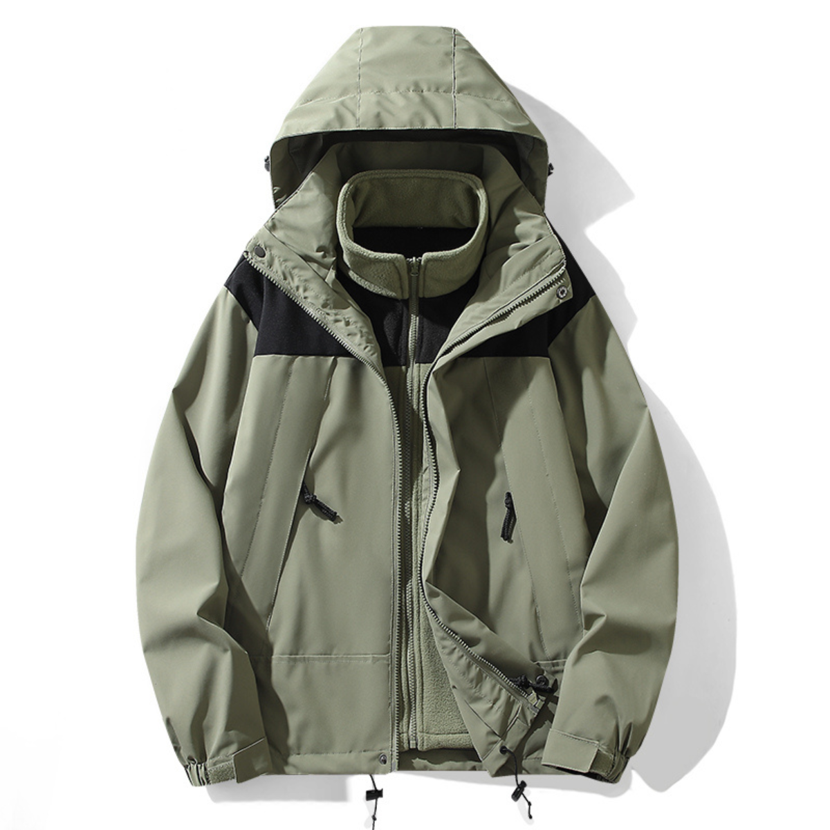 Men's Hooded Jacket – Stylish and Comfortable Outerwear.-Outfit2Go