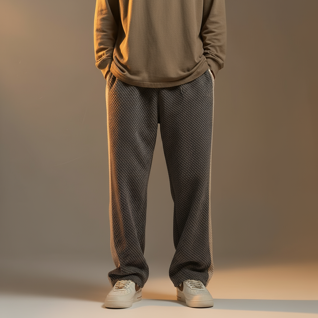 Men's Corduroy Sweatpants | Relaxed Fit | Soft Fabric | Adult-Outfit2Go