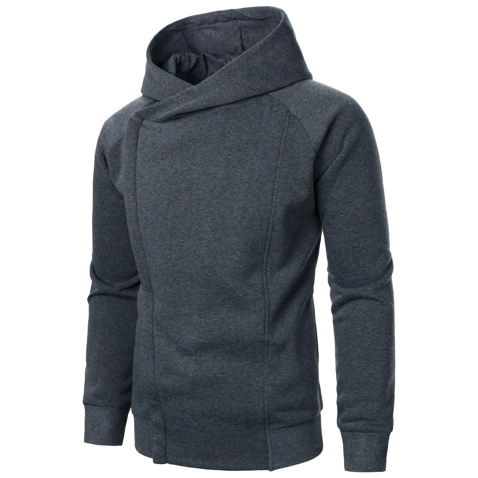 Men's Crossover Zip Hoodie-Outfit2Go