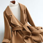 Women's Wool Coat - Stylish and Warm Outerwear-Outfit2Go