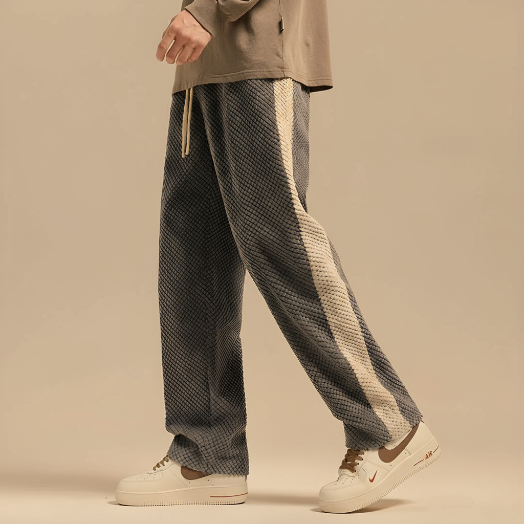 Men's Corduroy Sweatpants | Relaxed Fit | Soft Fabric | Adult-Outfit2Go