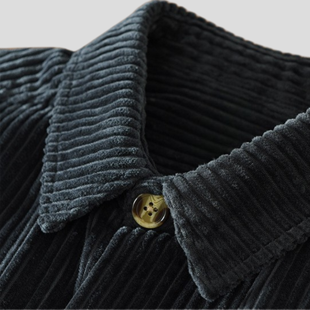 Men's Cord Shirt – Soft, Comfortable Fabric for Everyday Wear.-Outfit2Go