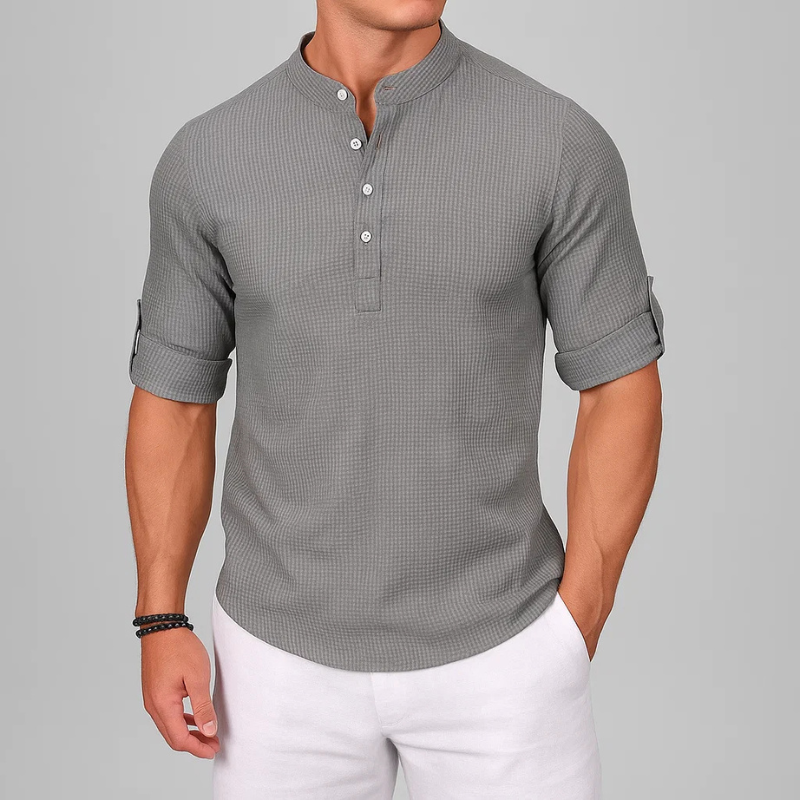Men's Classic Henley Shirt