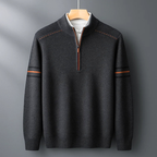 Men's Quarter-Zip Sweater-Outfit2Go