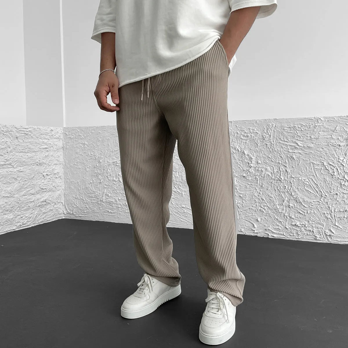 Men's Relaxed Knit Pants - Monaco Style-Outfit2Go