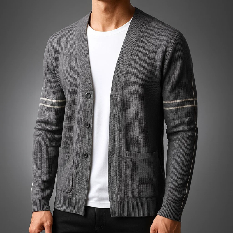 Men's Cashmere Cardigan-Outfit2Go