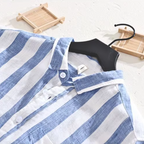 Men's Marino Stripe Shirt – Stylish and Comfortable Design.-Outfit2Go
