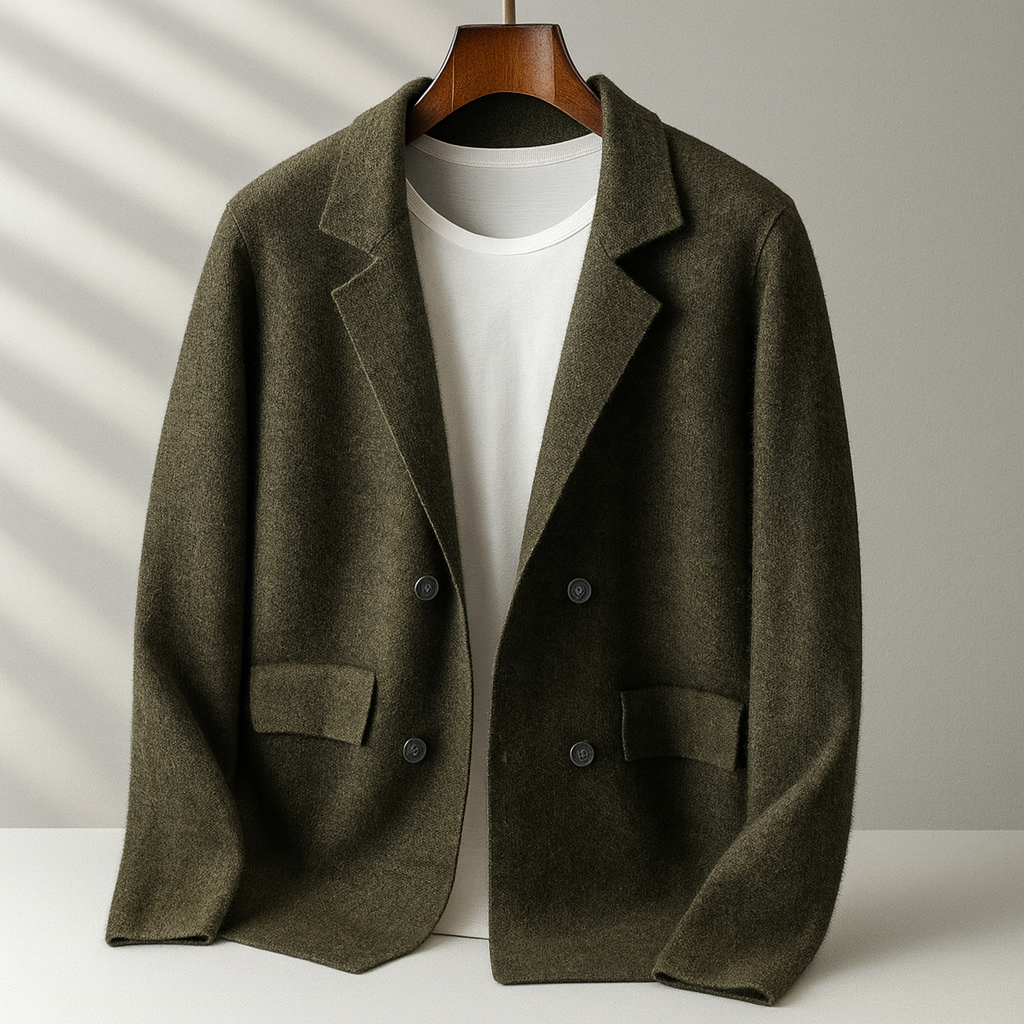 Men's Cashmere Cardigan - Luxurious Comfort and Style-Outfit2Go