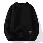 Men's Waffle Crewneck Sweater-Outfit2Go