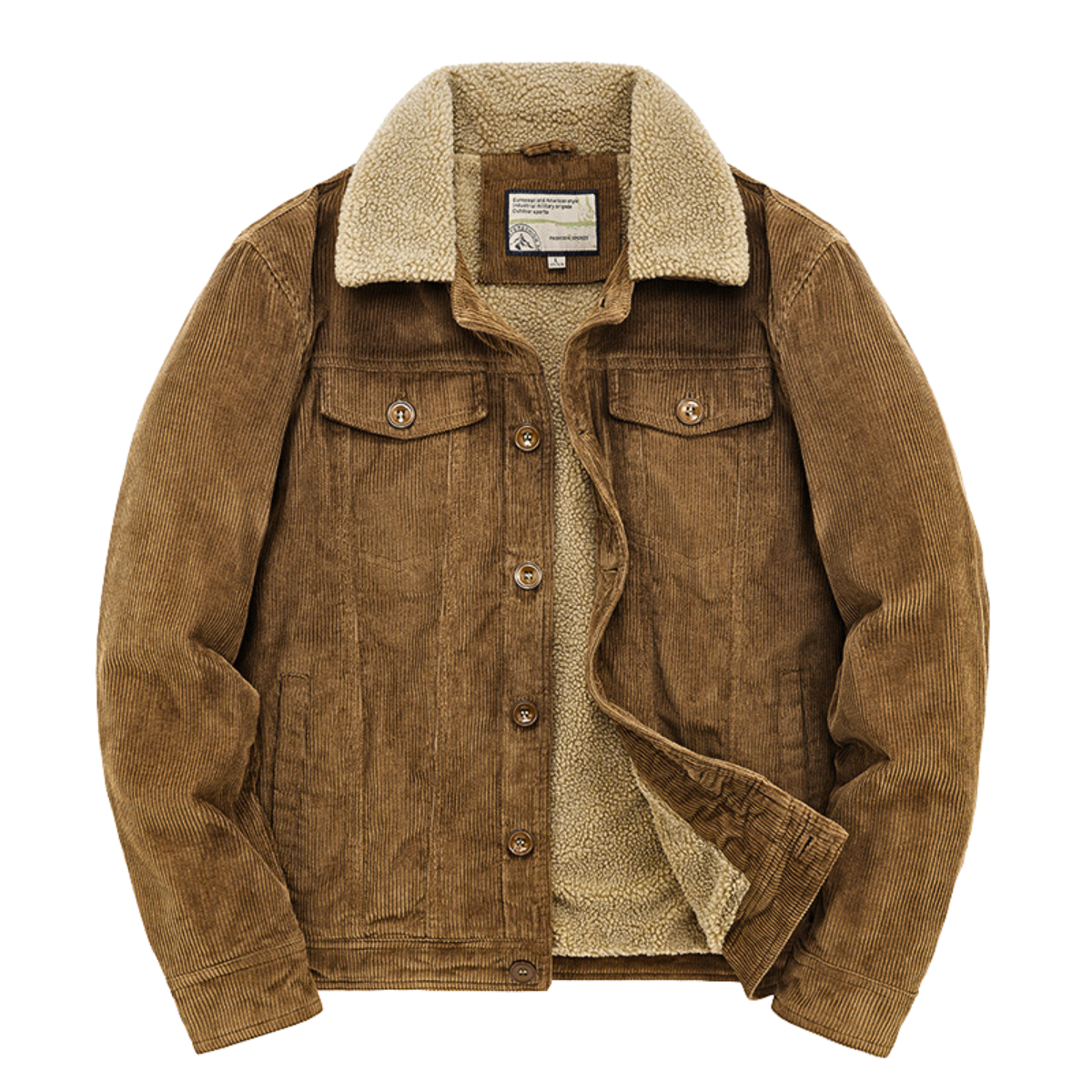 Men's Heritage Corduroy Jacket – Timeless Style and Comfort.-Outfit2Go