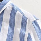 Men's Marino Stripe Shirt – Stylish and Comfortable Design.-Outfit2Go