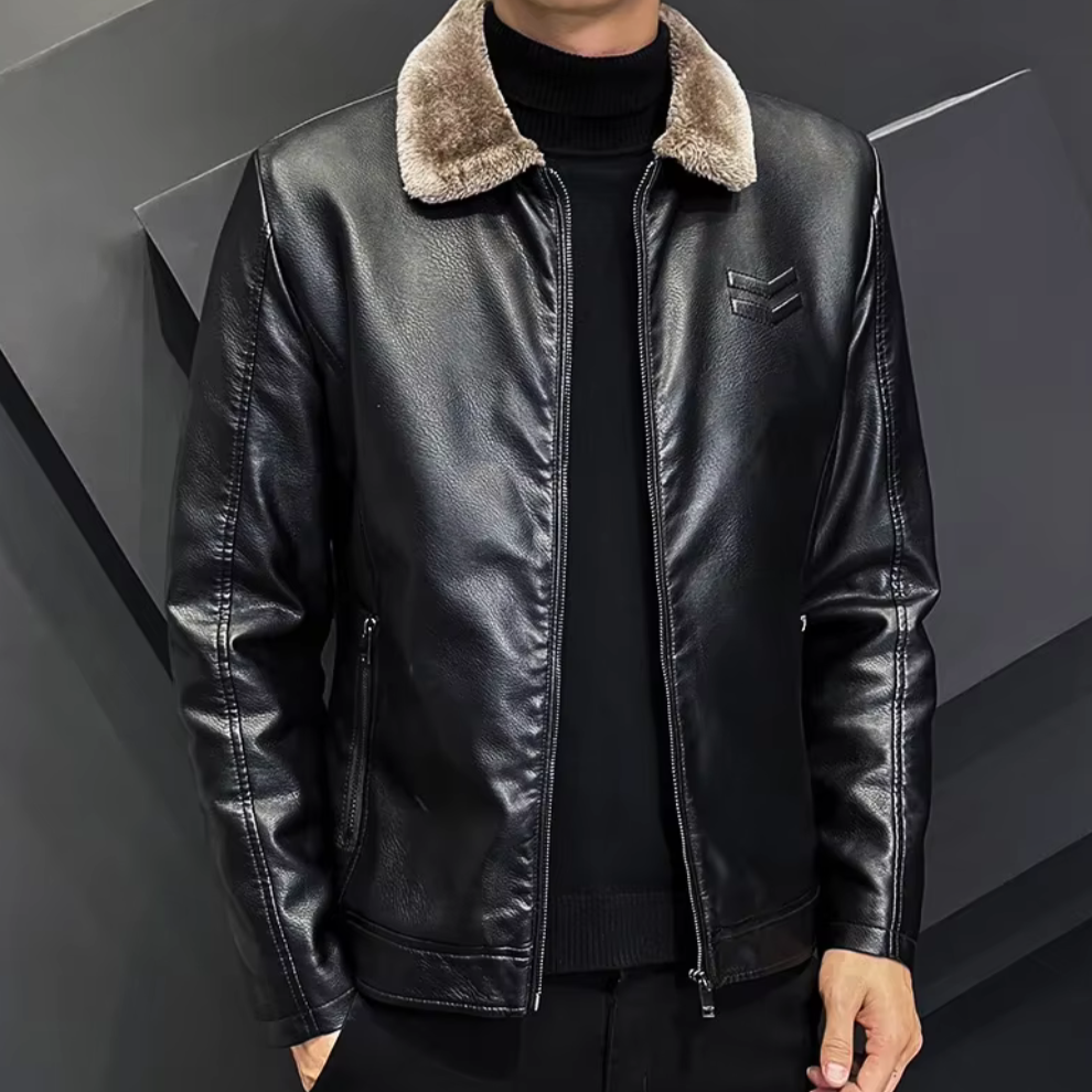 Men's Pilot Bomber Jacket – Stylish and Versatile Outerwear.-Outfit2Go